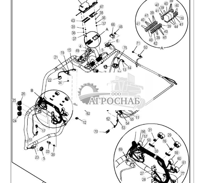 Жгут проводов навеса (219963 - ) - ST650761 190.jpg